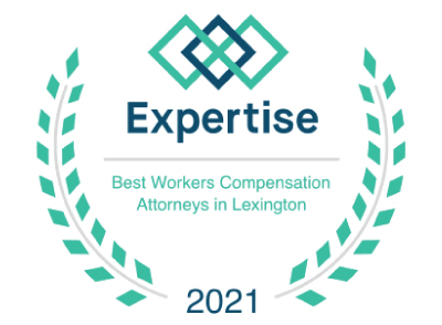 Expertise Best Workers Compensation Attorneys Lexington 2021 Badge