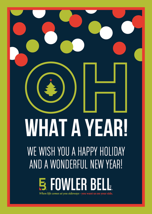 Happy Holidays from Your friends at Fowler Bell PLLC!